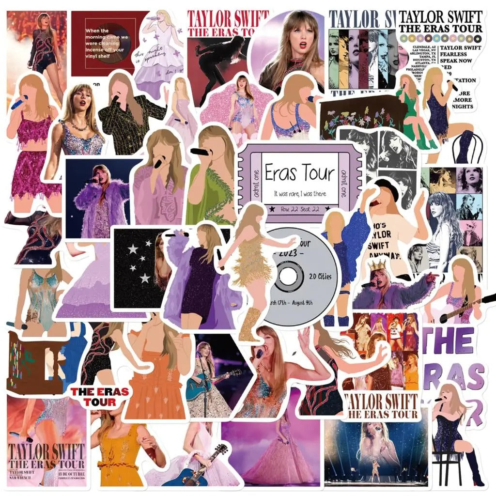 50x Taylor Swift stickers